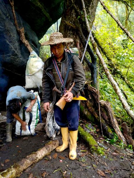 A local guide from Anini of the Idu Mishmi tribe