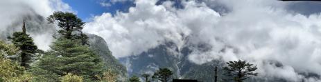 View in Yumthang Valley